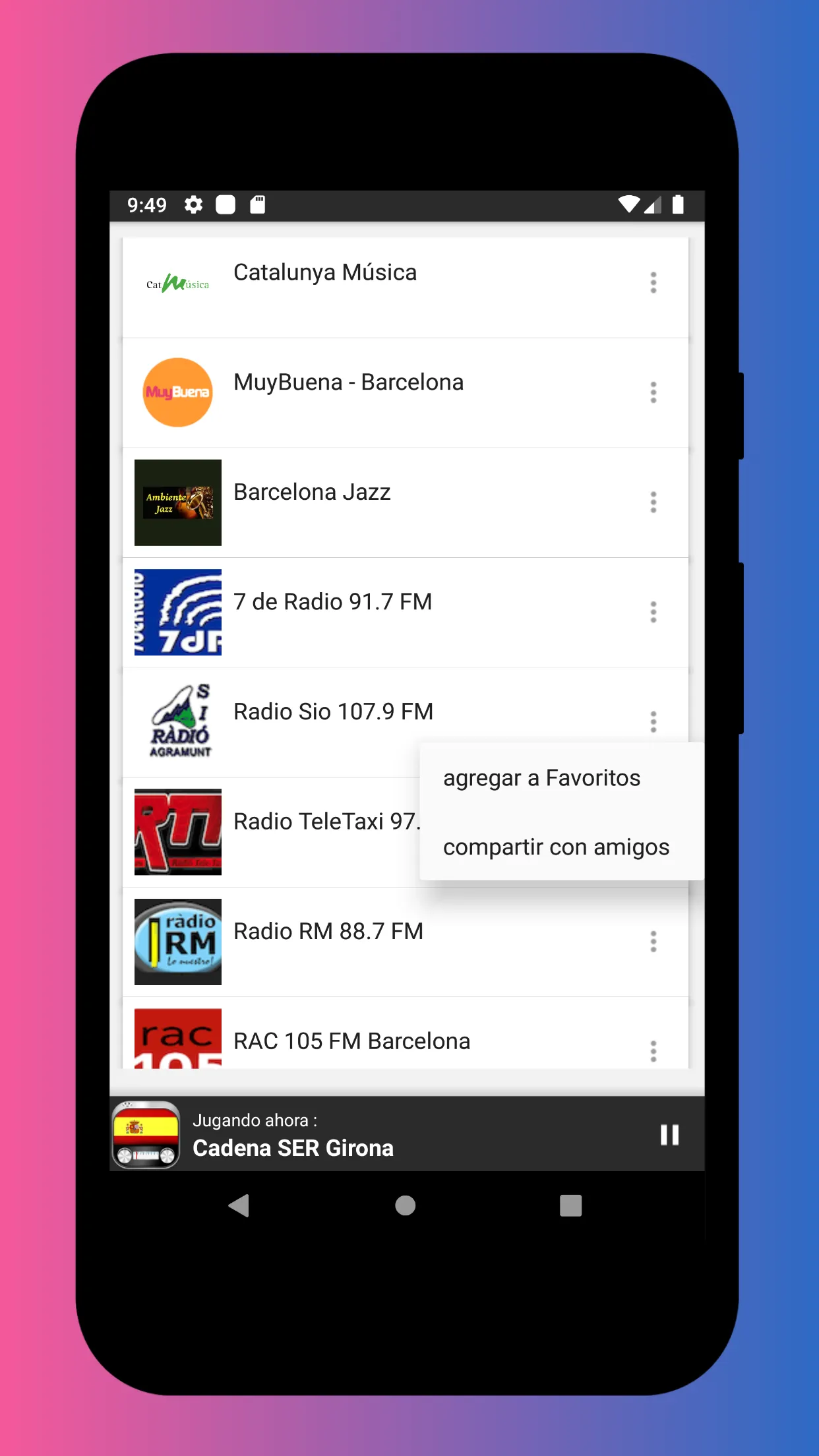 Radio Spain - Radio Spain FM | Indus Appstore | Screenshot