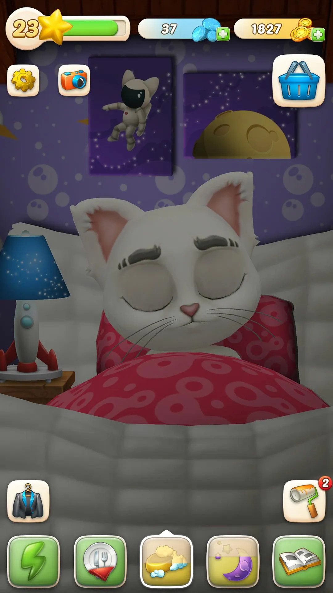 Oscar the Cat - Virtual Pet | Indus Appstore | Screenshot