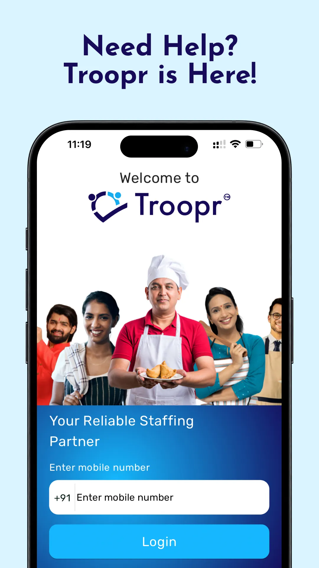 Troopr-Your Place, Our Service | Indus Appstore | Screenshot