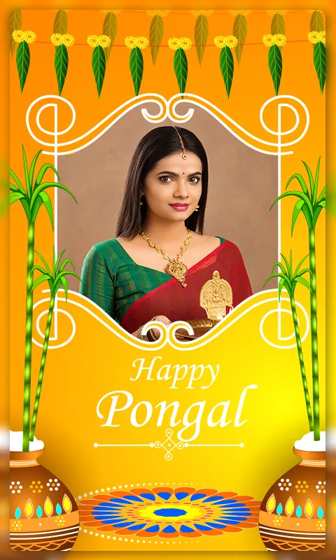 Pongal Photo Frames | Indus Appstore | Screenshot