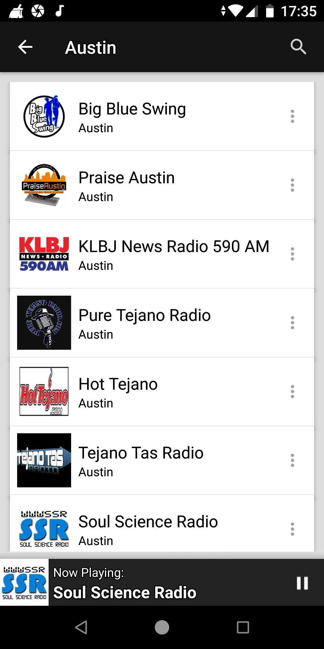 Austin Radio Stations - Texas | Indus Appstore | Screenshot