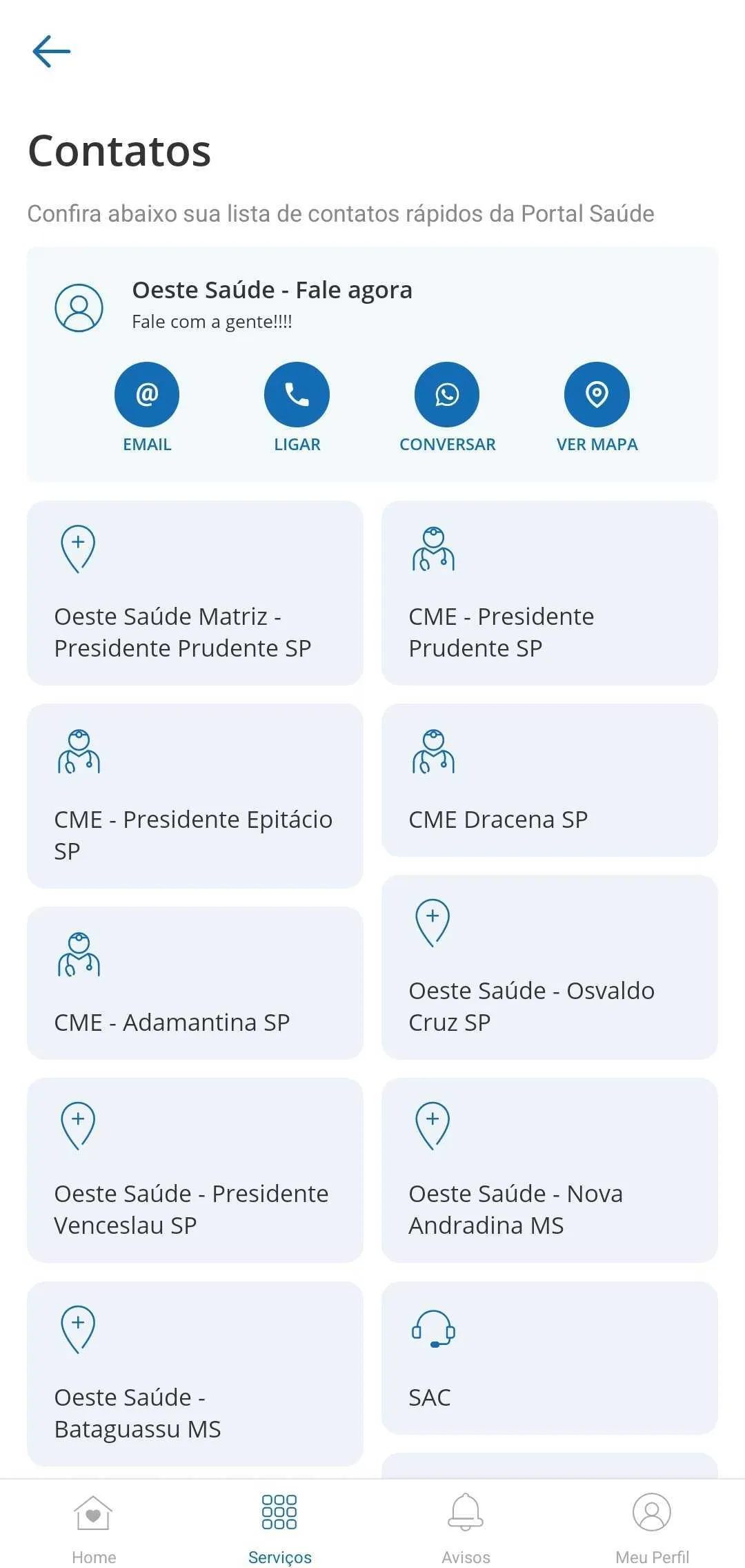 Oeste Saúde: Beneficiário | Indus Appstore | Screenshot