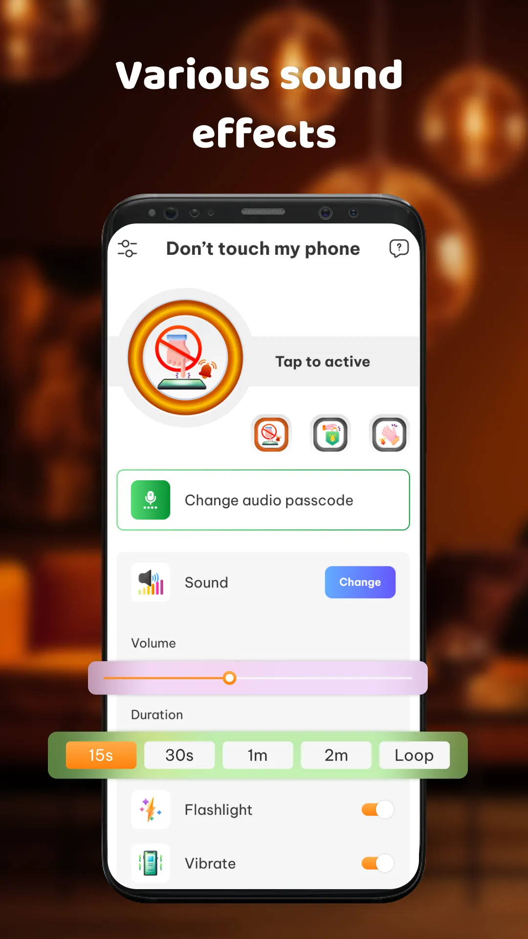 Don't Touch My Phone: Alarm | Indus Appstore | Screenshot