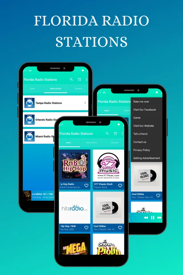 Florida Radio Stations Online | Indus Appstore | Screenshot