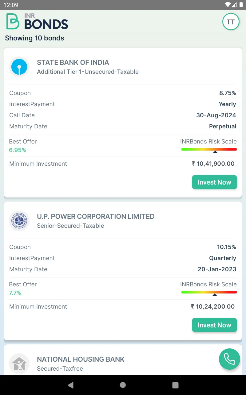 QuickInvest by INRBonds | Indus Appstore | Screenshot