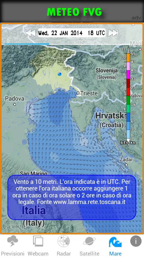 METEO FVG | Indus Appstore | Screenshot