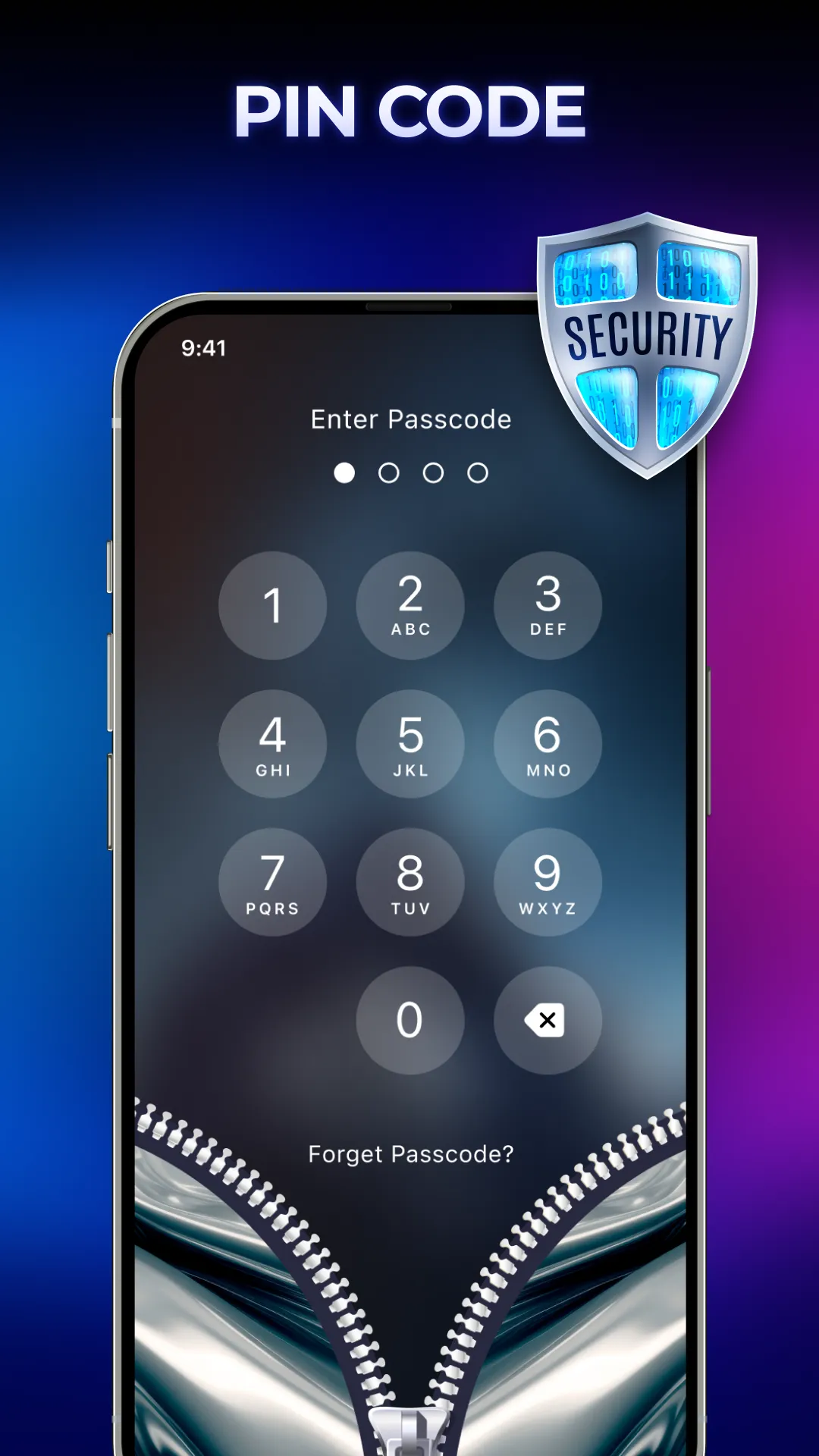 Zipee - Zipper Lock Screen | Indus Appstore | Screenshot