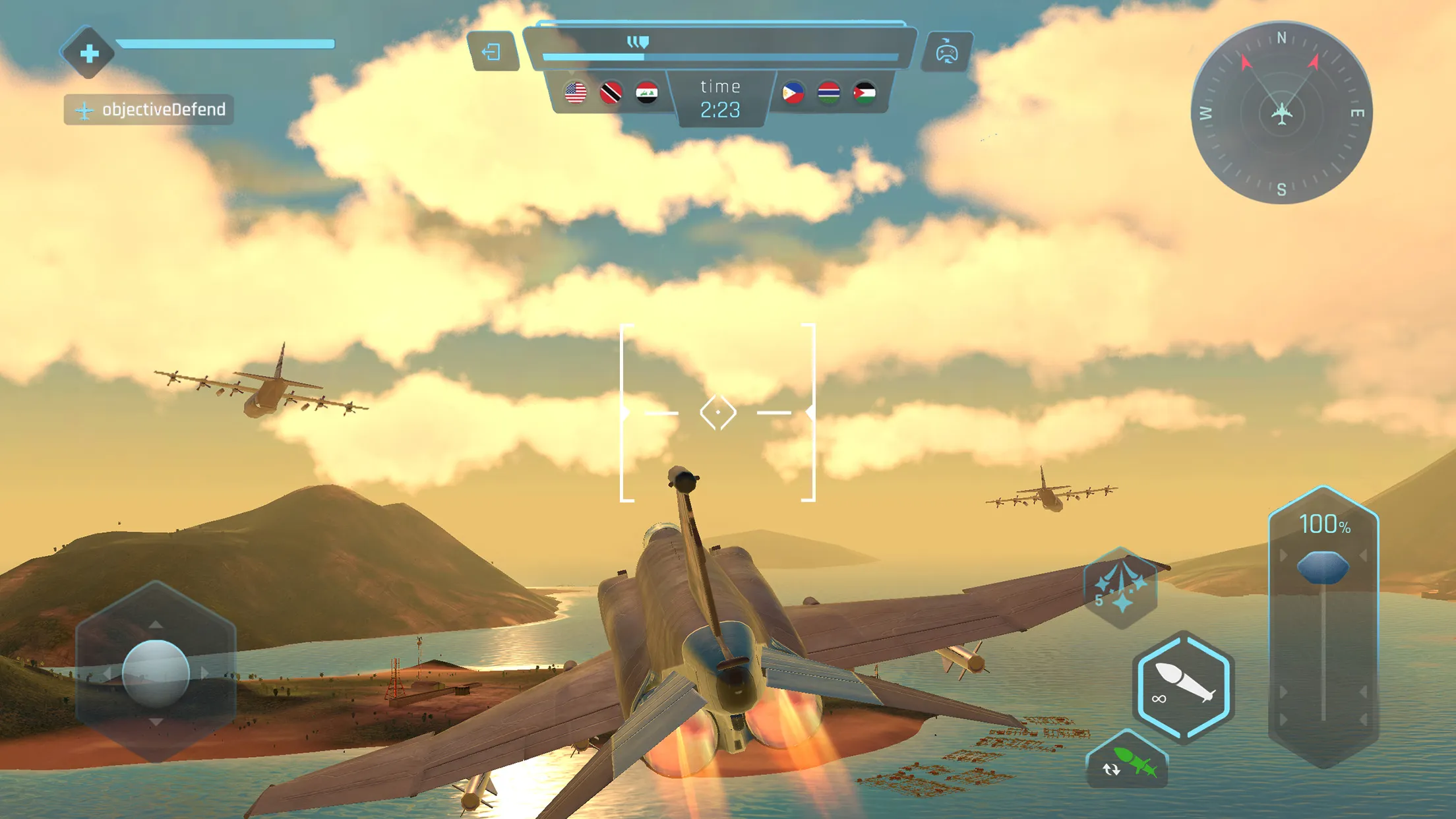 Sky Warriors: Airplane Games | Indus Appstore | Screenshot