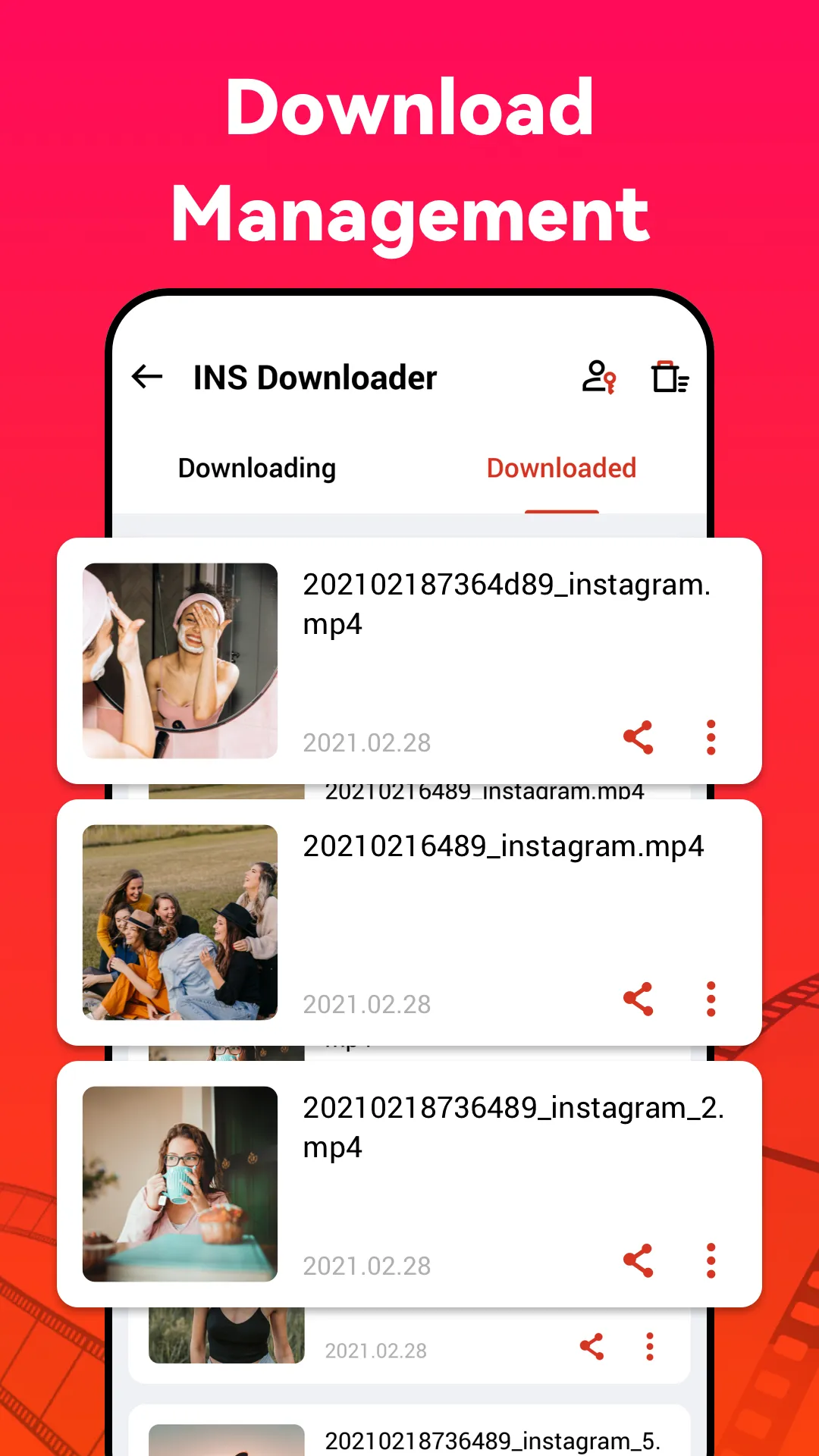 Video Downloader for Instagram | Indus Appstore | Screenshot