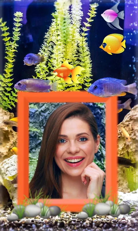 Aquarium Photo Frames | Indus Appstore | Screenshot