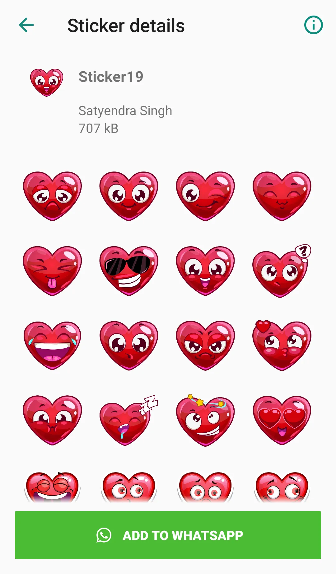 Love Stickers for Whatsapp | Indus Appstore | Screenshot