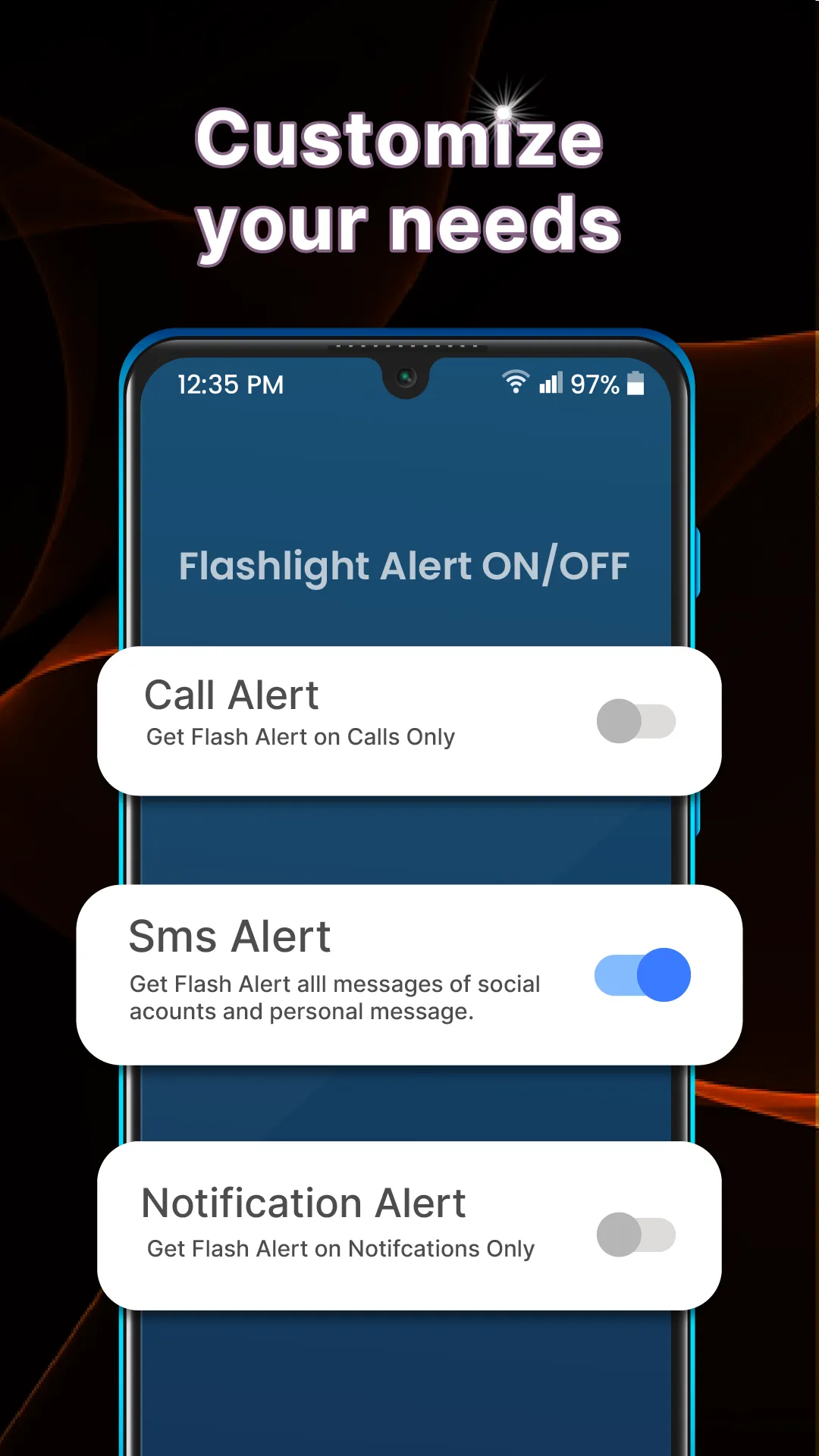 Flash Alert - Flash Call & SMS | Indus Appstore | Screenshot