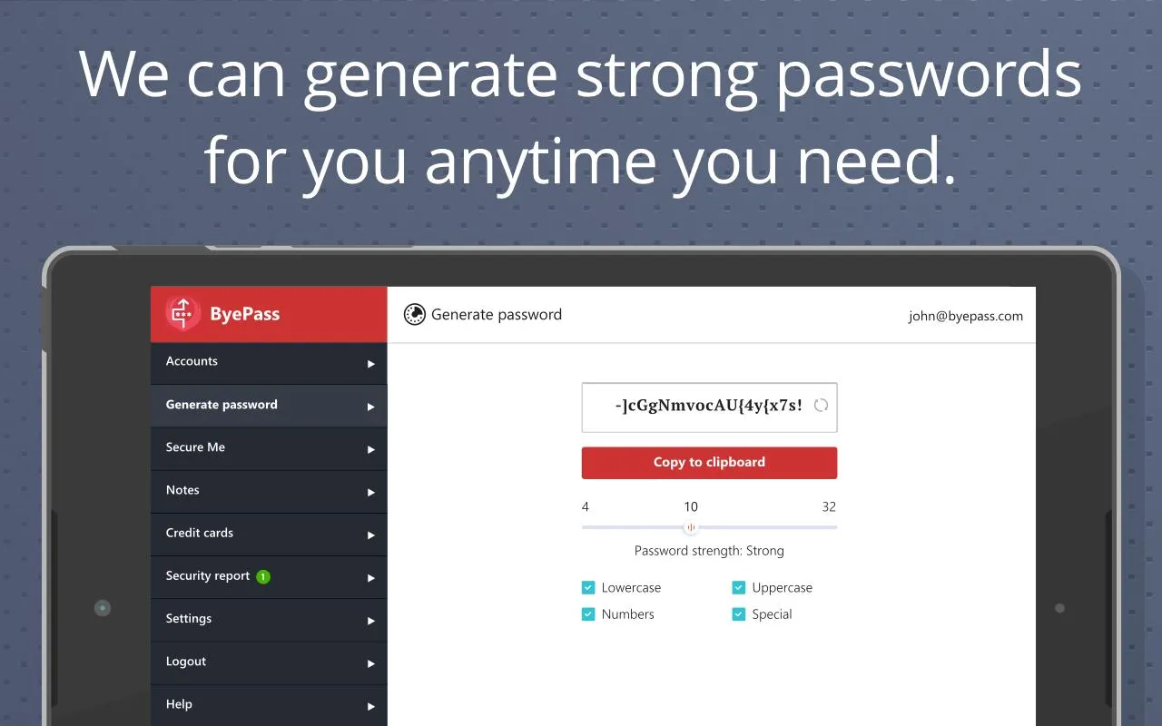 ByePass Password Manager from  | Indus Appstore | Screenshot