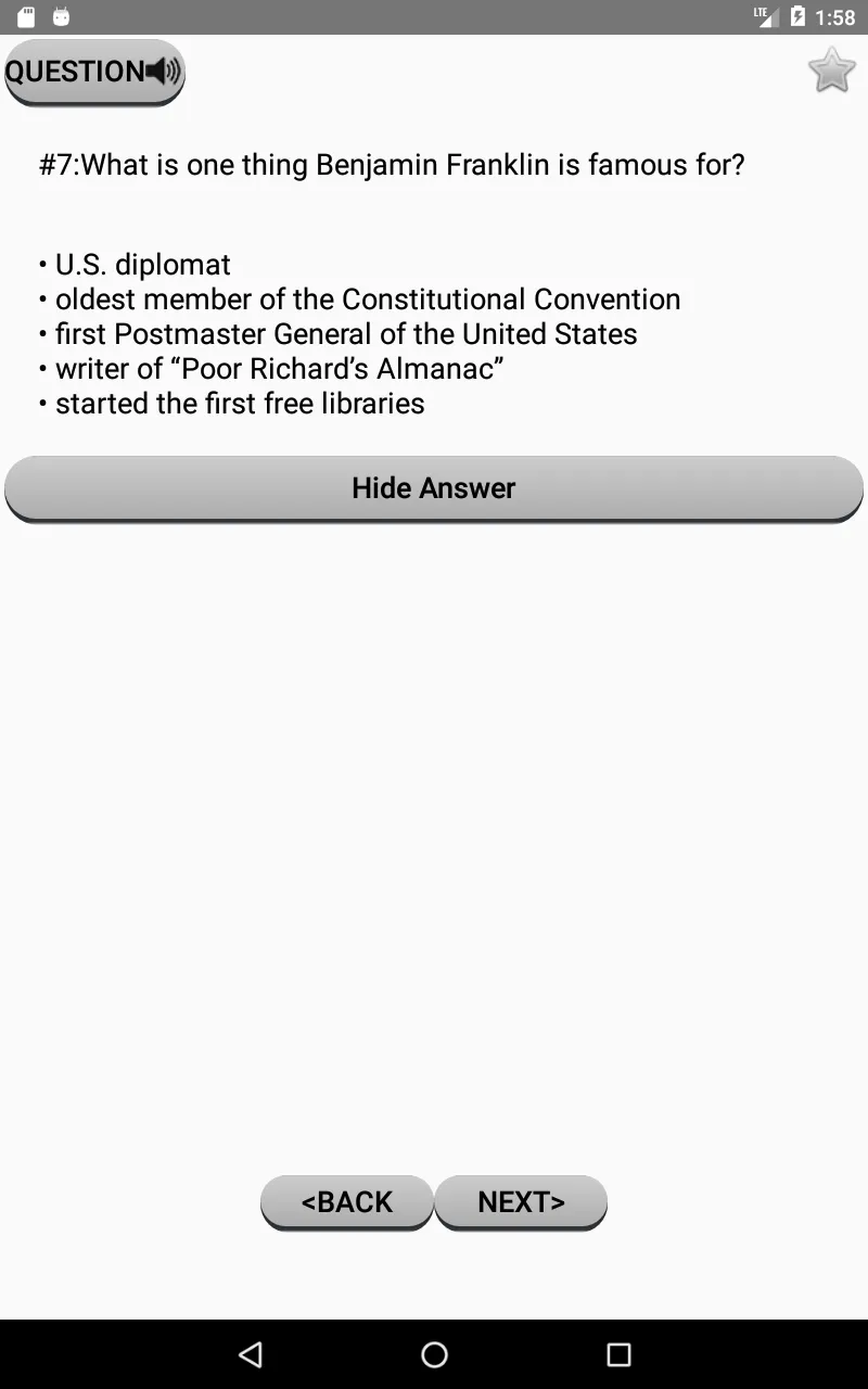 US Citizenship Test 2024 | Indus Appstore | Screenshot