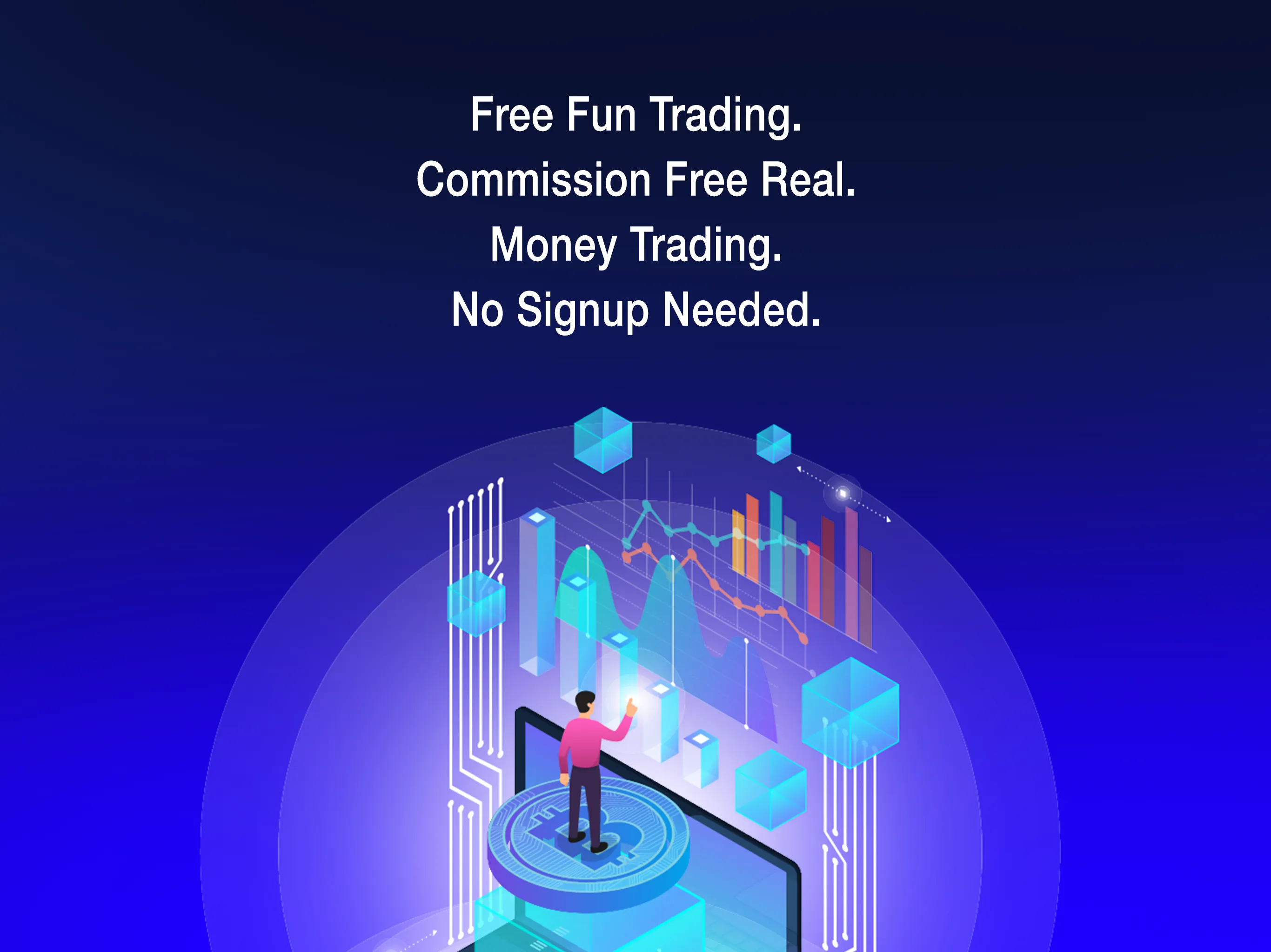 Bitcoin Trading: No Commission | Indus Appstore | Screenshot