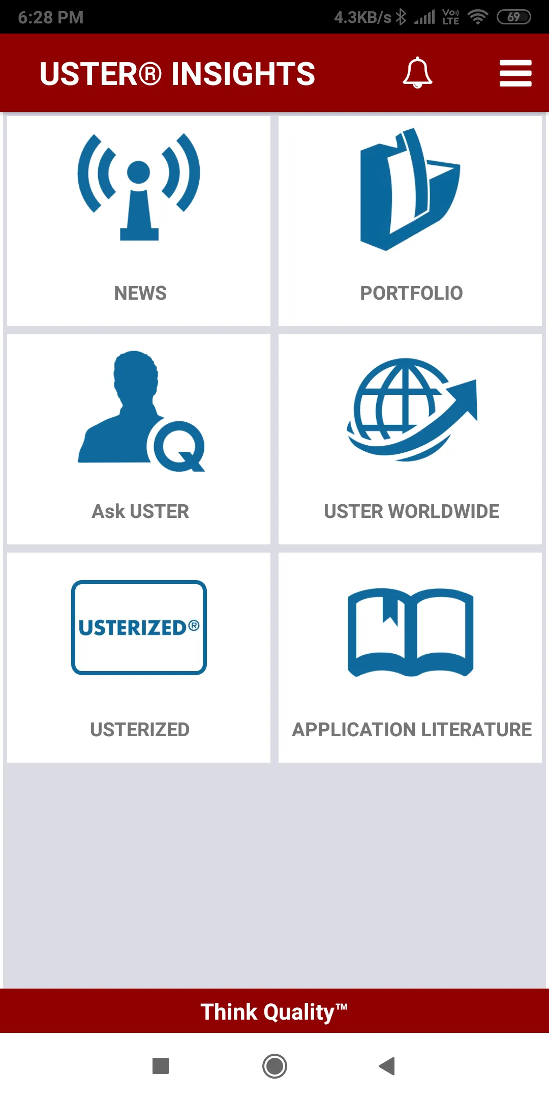 USTER® INSIGHTS | Indus Appstore | Screenshot