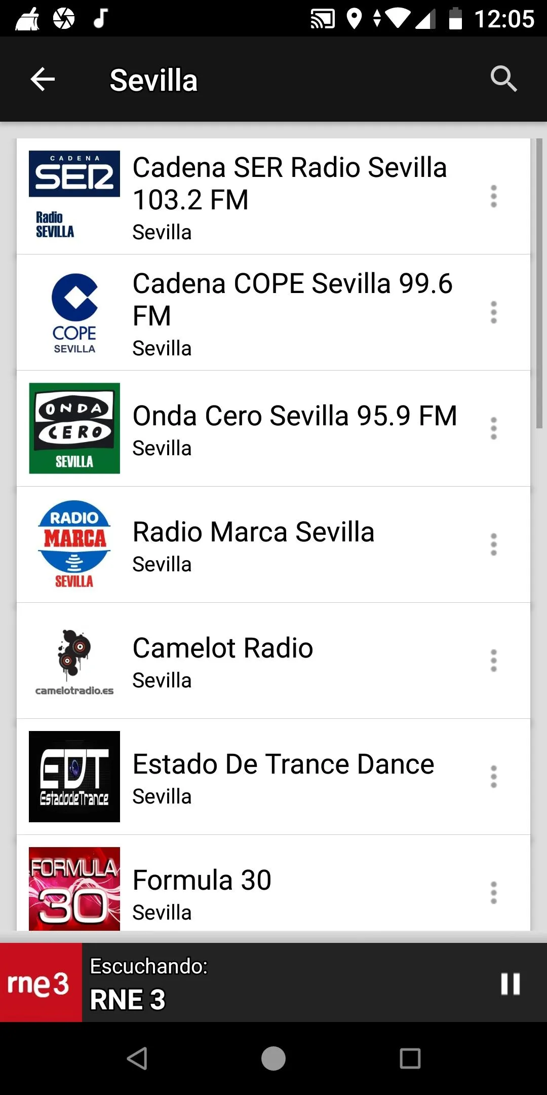 Radios de Sevilla - España | Indus Appstore | Screenshot