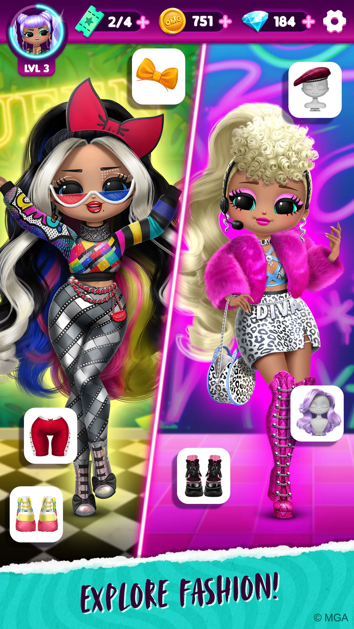 LOL Surprise! OMG Fashion Club | Indus Appstore | Screenshot