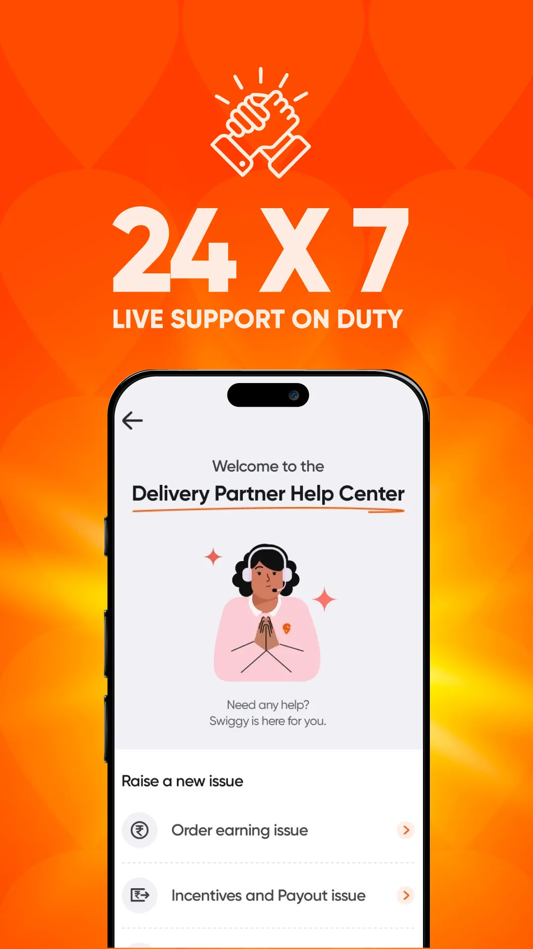 Swiggy Delivery Partner App | Indus Appstore | Screenshot
