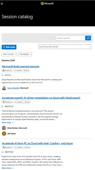 Microsoft Build | Indus Appstore | Screenshot