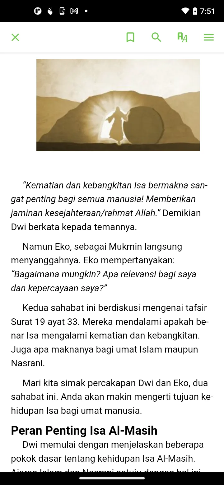 Isa dan Islam | Indus Appstore | Screenshot