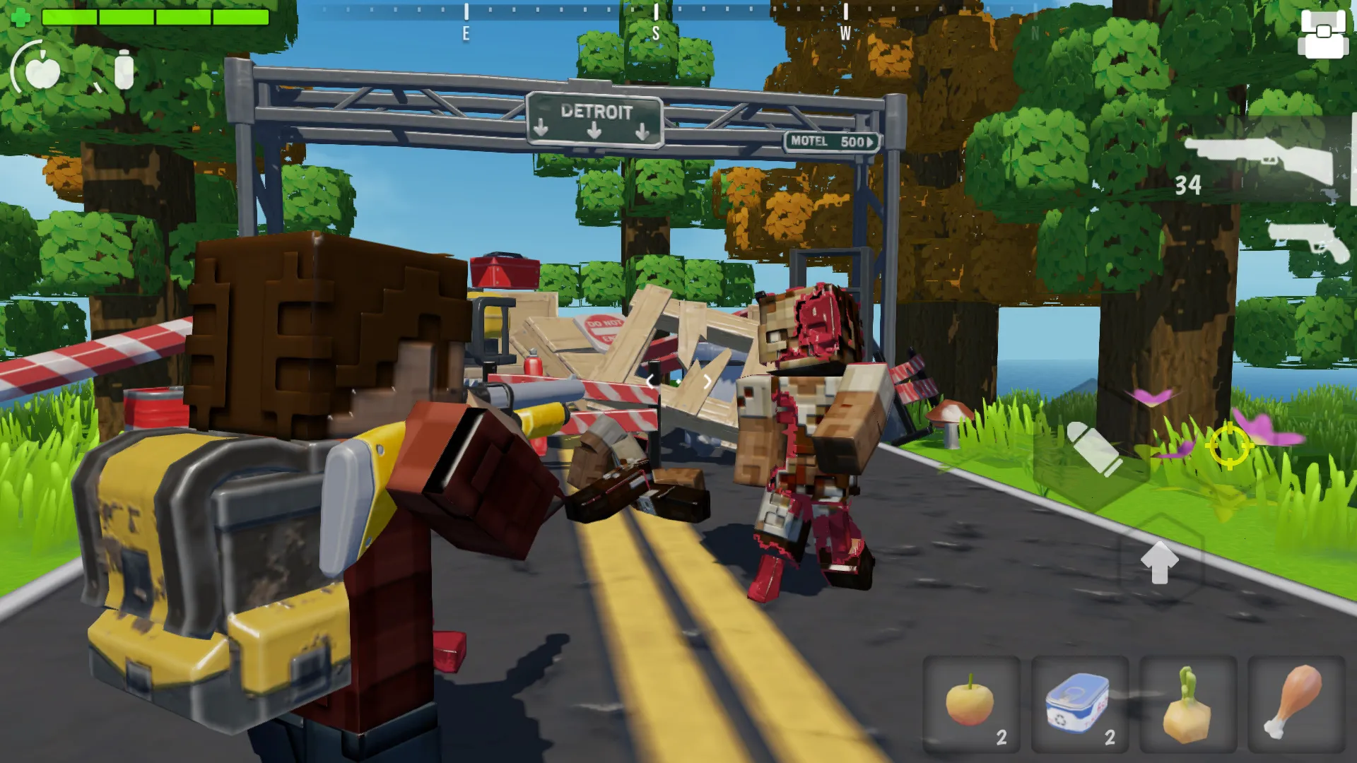 Huntercraft: Zombie Survival | Indus Appstore | Screenshot