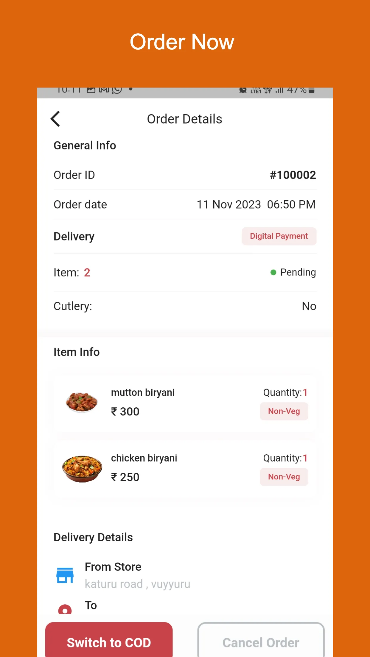 Jippy Delivery | Indus Appstore | Screenshot