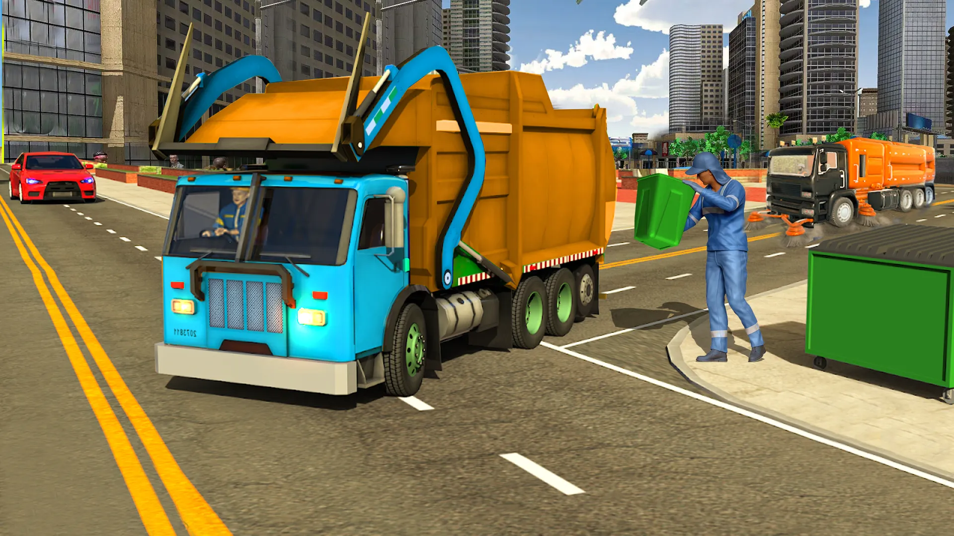 Garbage Truck Simulator Games | Indus Appstore | Screenshot