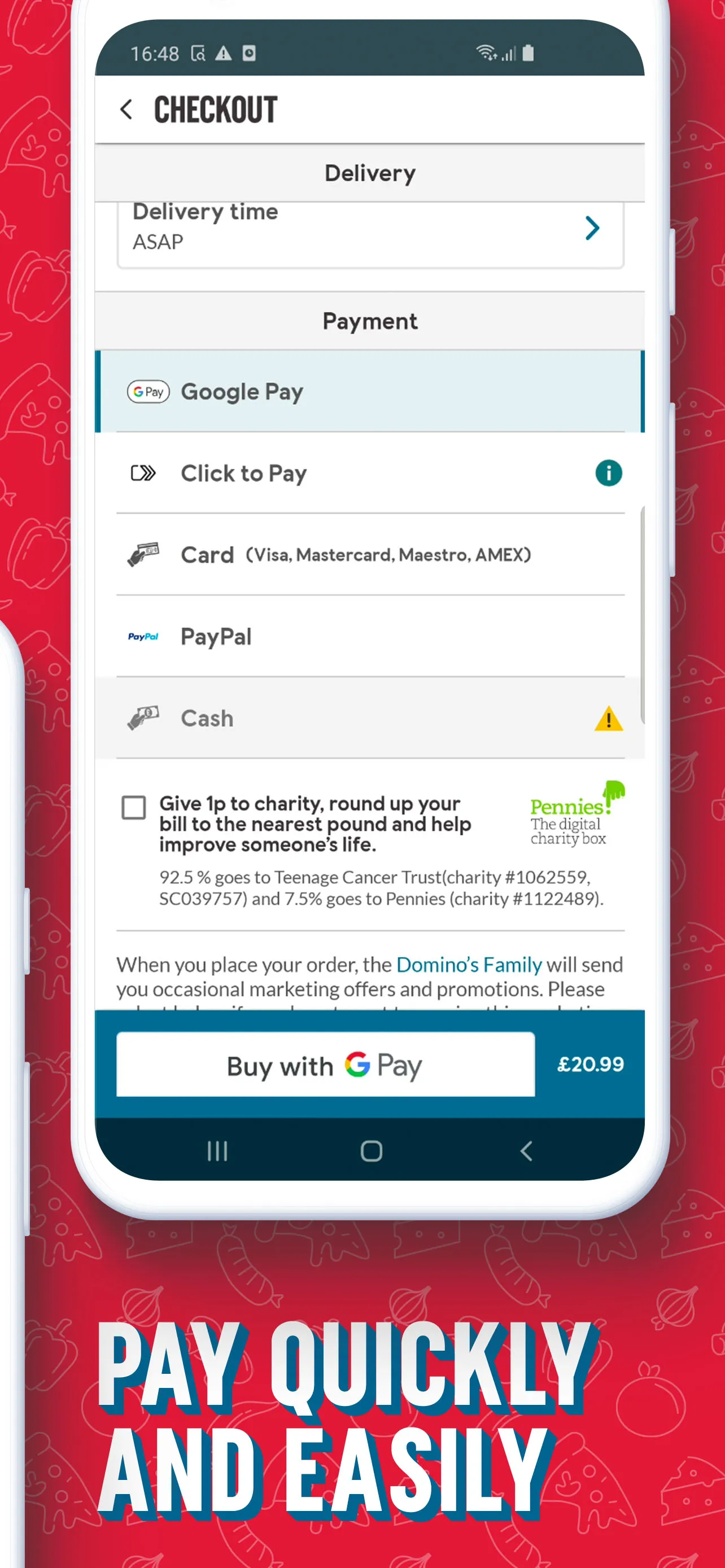 Domino's Pizza Delivery | Indus Appstore | Screenshot