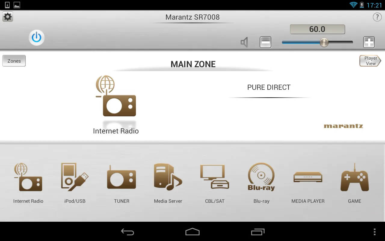 Marantz Remote App | Indus Appstore | Screenshot