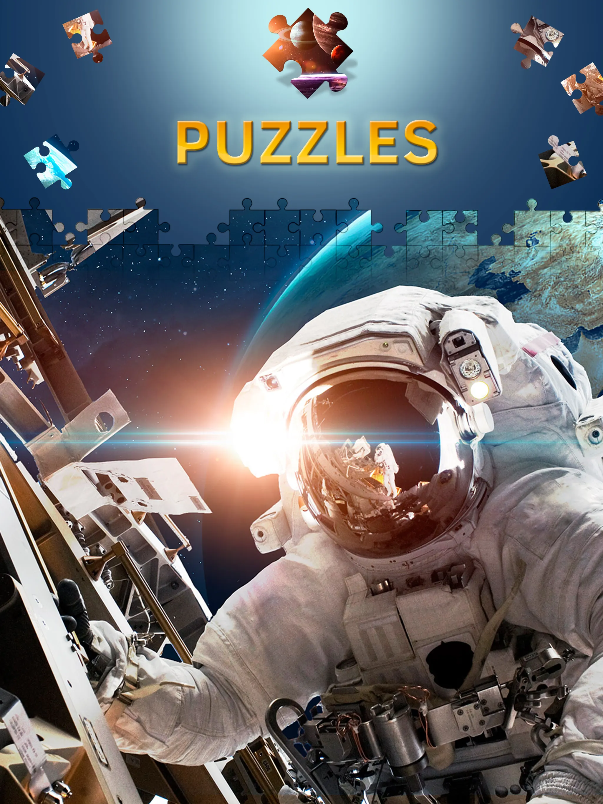 Space Jigsaw Puzzles | Indus Appstore | Screenshot