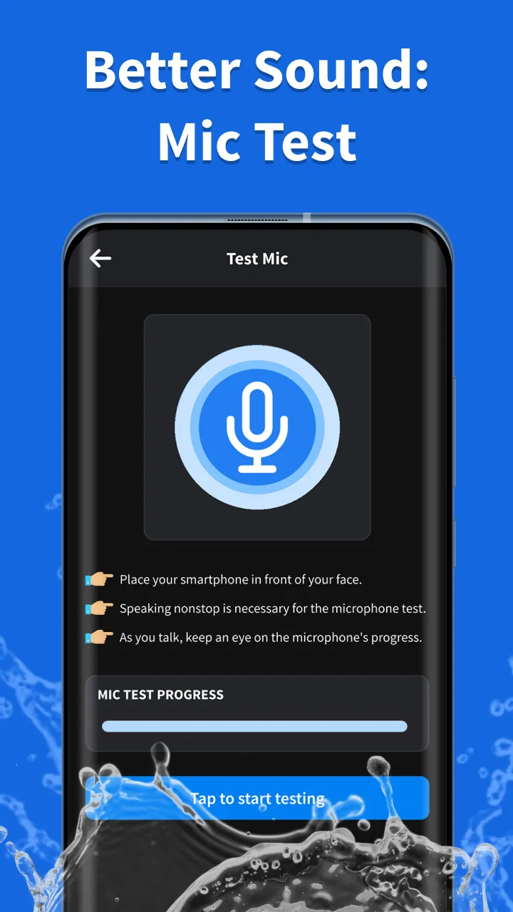 Speaker Cleaner Water Ejector | Indus Appstore | Screenshot