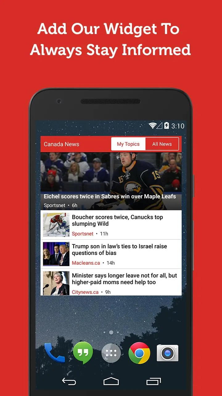 Canada News & Headlines | Indus Appstore | Screenshot