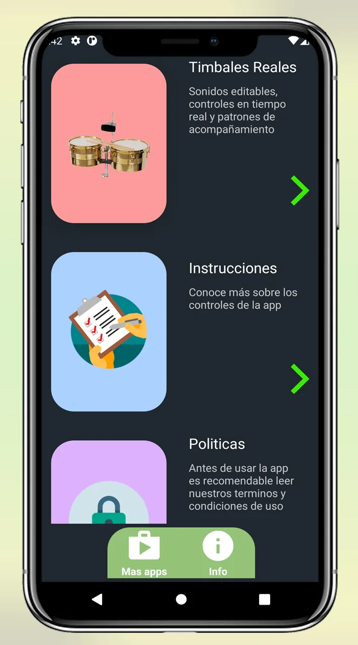 Timbales Reales App | Indus Appstore | Screenshot