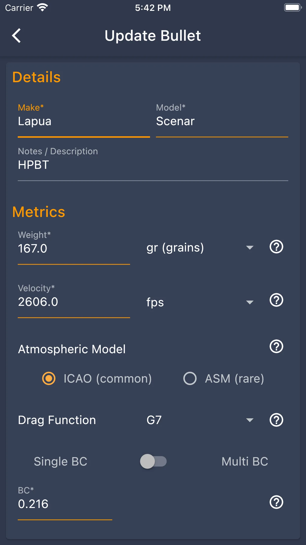 Weta Precision | Indus Appstore | Screenshot