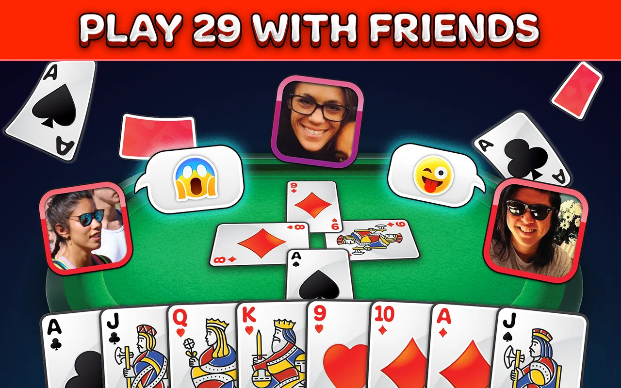 Card Game 29 - Multiplayer Pro | Indus Appstore | Screenshot