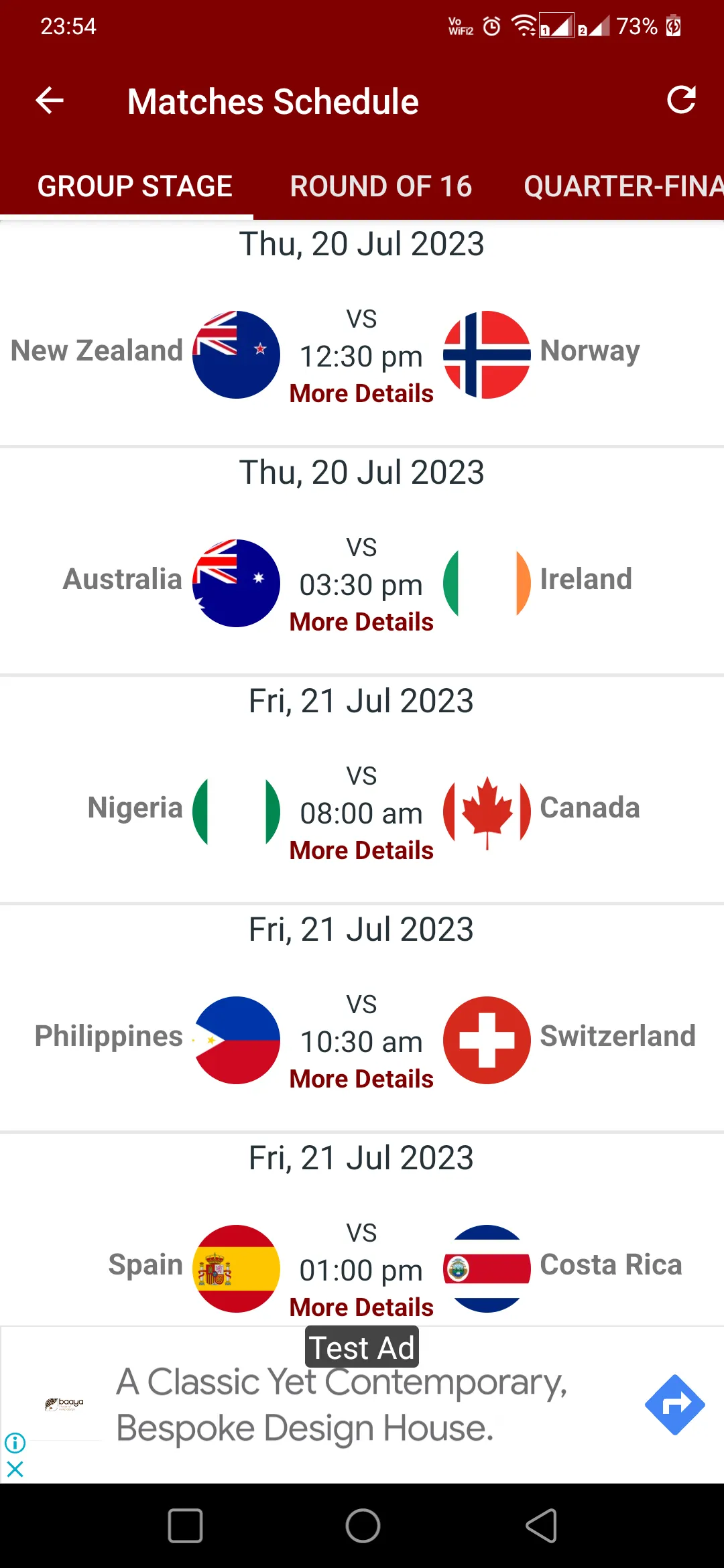 Football Scores 2024 | Indus Appstore | Screenshot