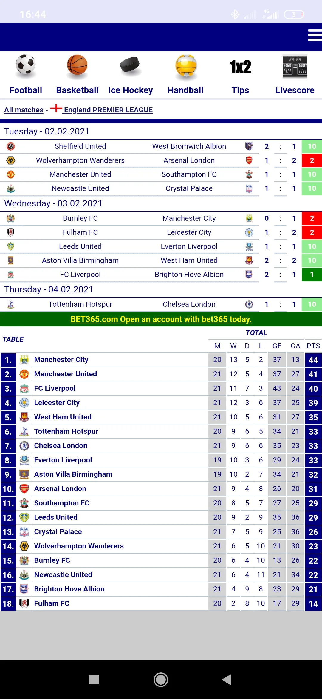 Pronosticos Fútbol | Indus Appstore | Screenshot