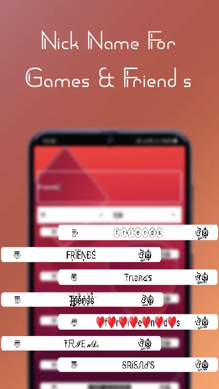 Nickname Generator for FF:Name | Indus Appstore | Screenshot