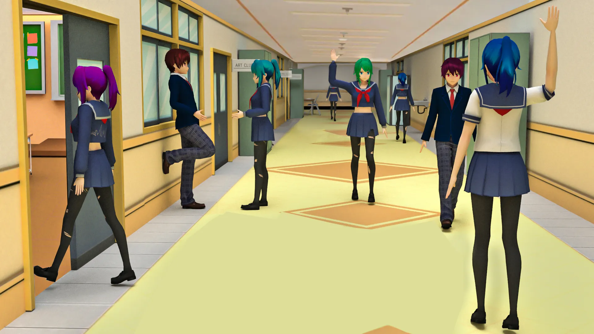 Anime Games: High School Girl | Indus Appstore | Screenshot