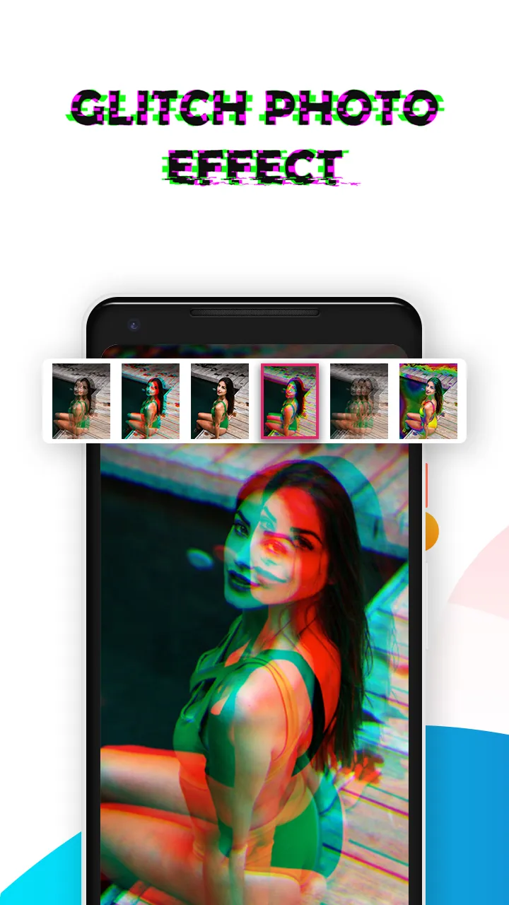 Glitch Video & Photo Effect -  | Indus Appstore | Screenshot