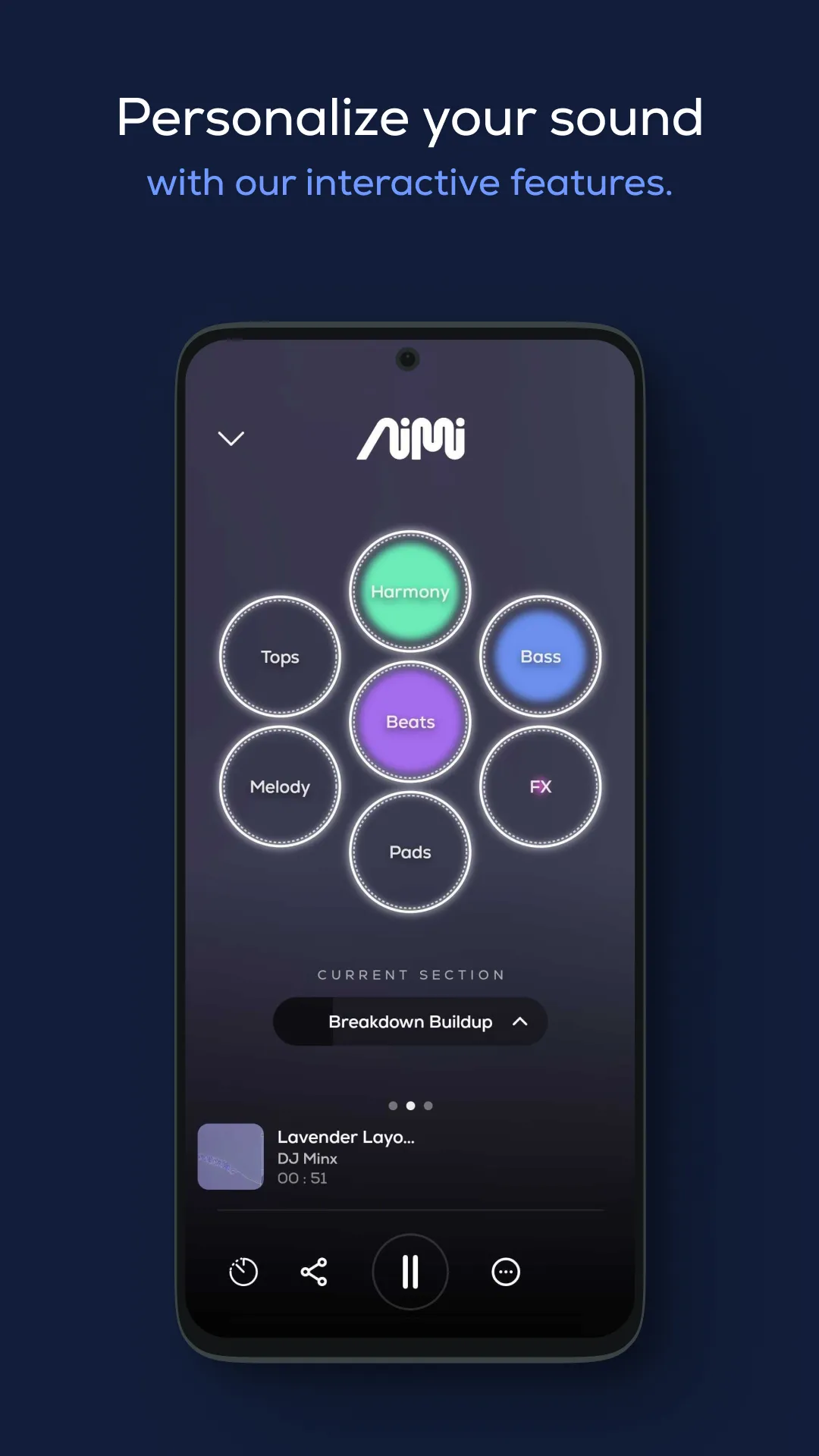 Aimi Player | Indus Appstore | Screenshot