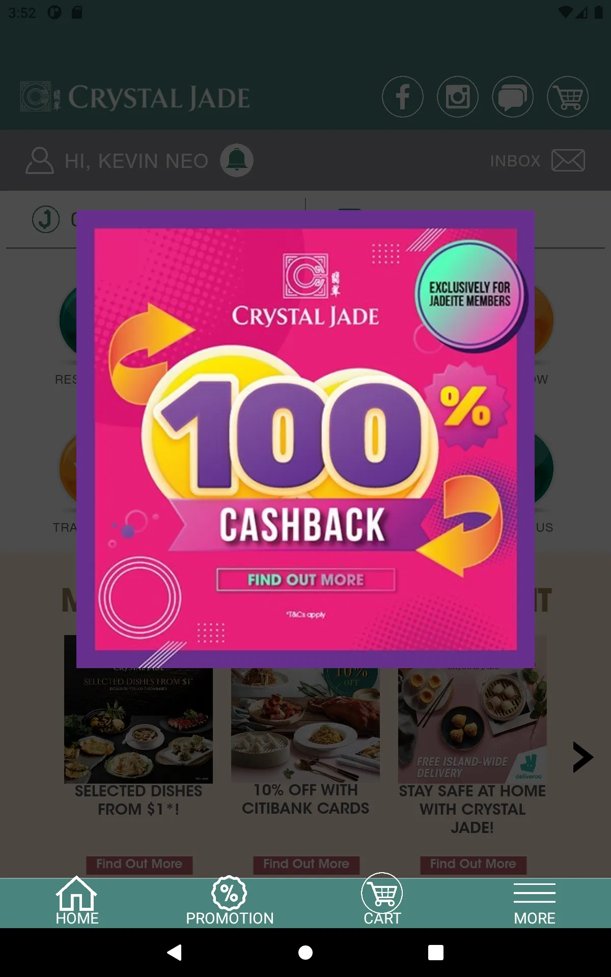 Crystal Jade SG | Indus Appstore | Screenshot