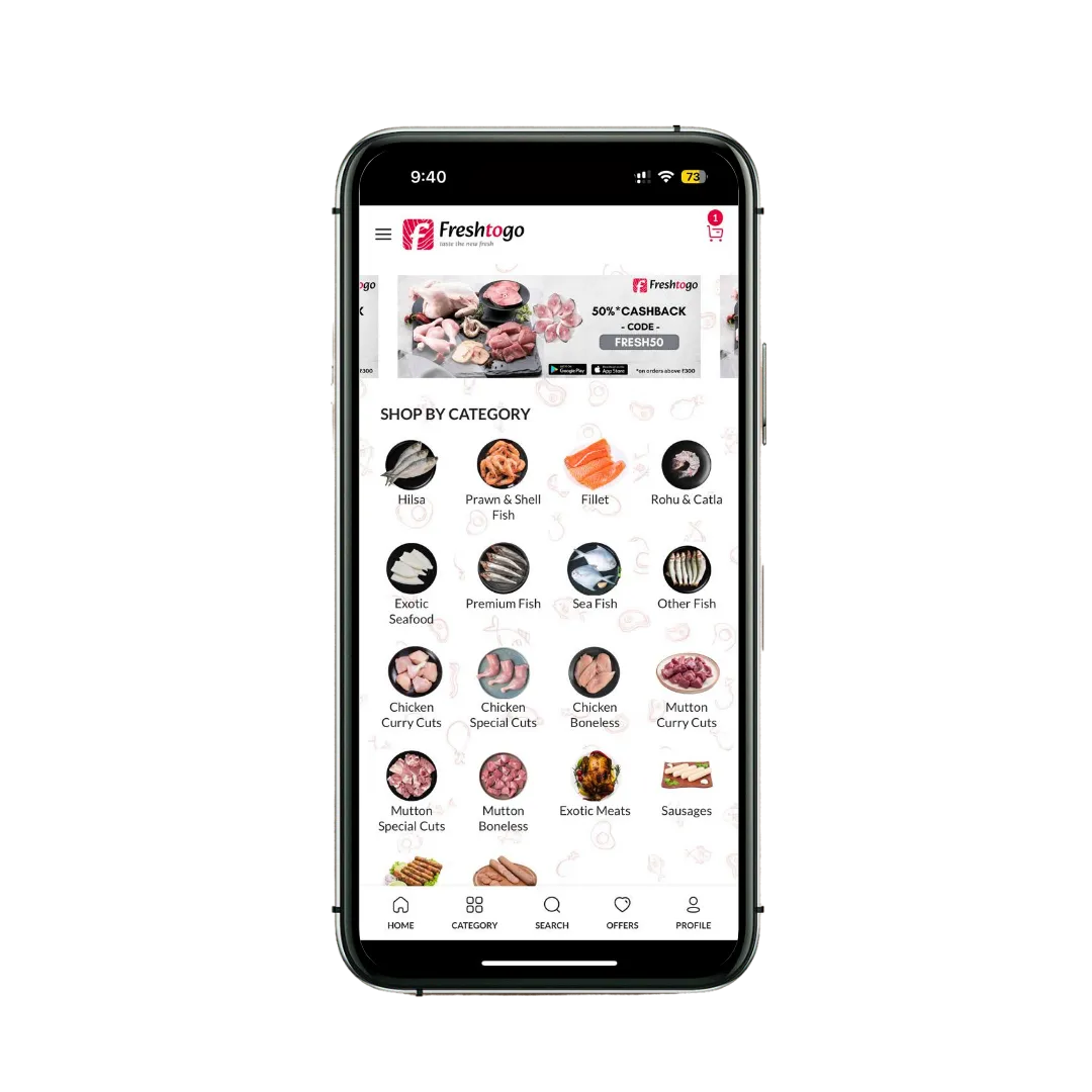 Freshtogo - Fish & Meat | Indus Appstore | Screenshot