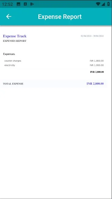 Expense Track : Budget Tracker | Indus Appstore | Screenshot