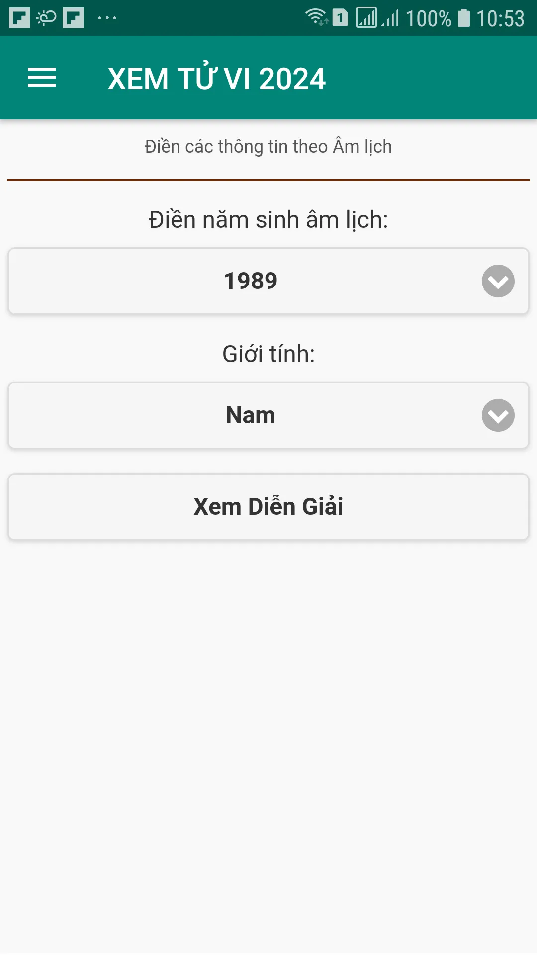 Xem tử vi 2024 năm Giáp Thìn | Indus Appstore | Screenshot