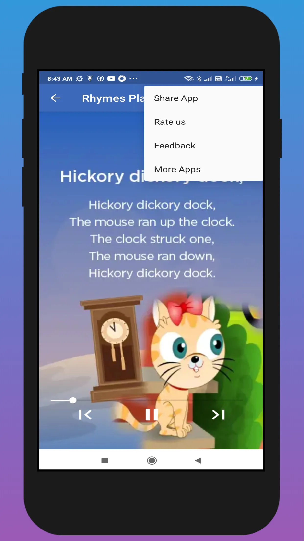 Rhymes in English for Kids | Indus Appstore | Screenshot