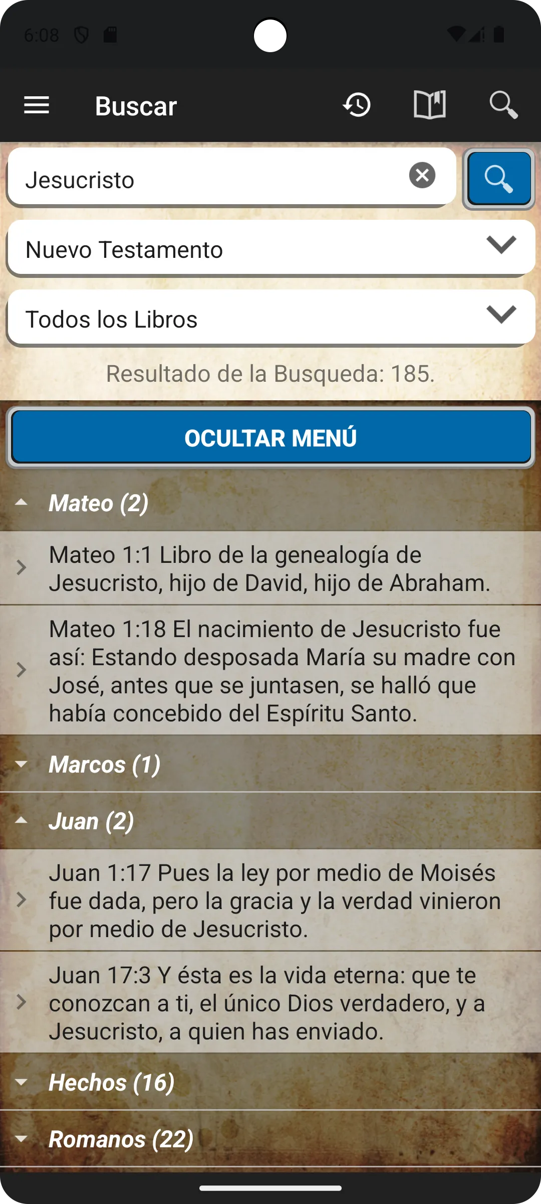 Holy Bible Reina Valera 1960 | Indus Appstore | Screenshot