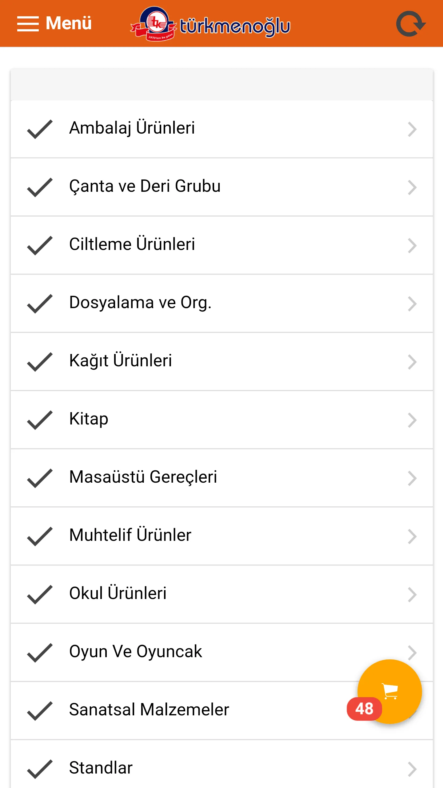 Türkmenoğlu B2B | Indus Appstore | Screenshot