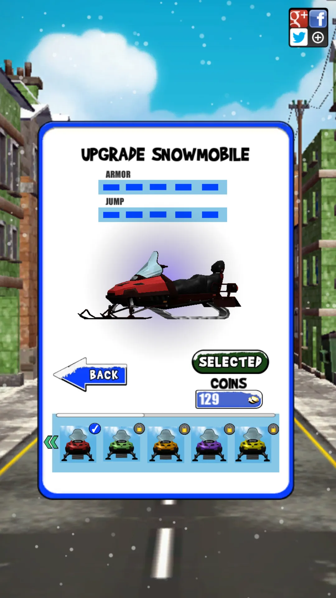 Leo Cat Ice Run - Frozen City | Indus Appstore | Screenshot